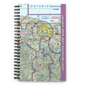 Bedson's Land Base Airport (52NY) VFR Sectional Notebook