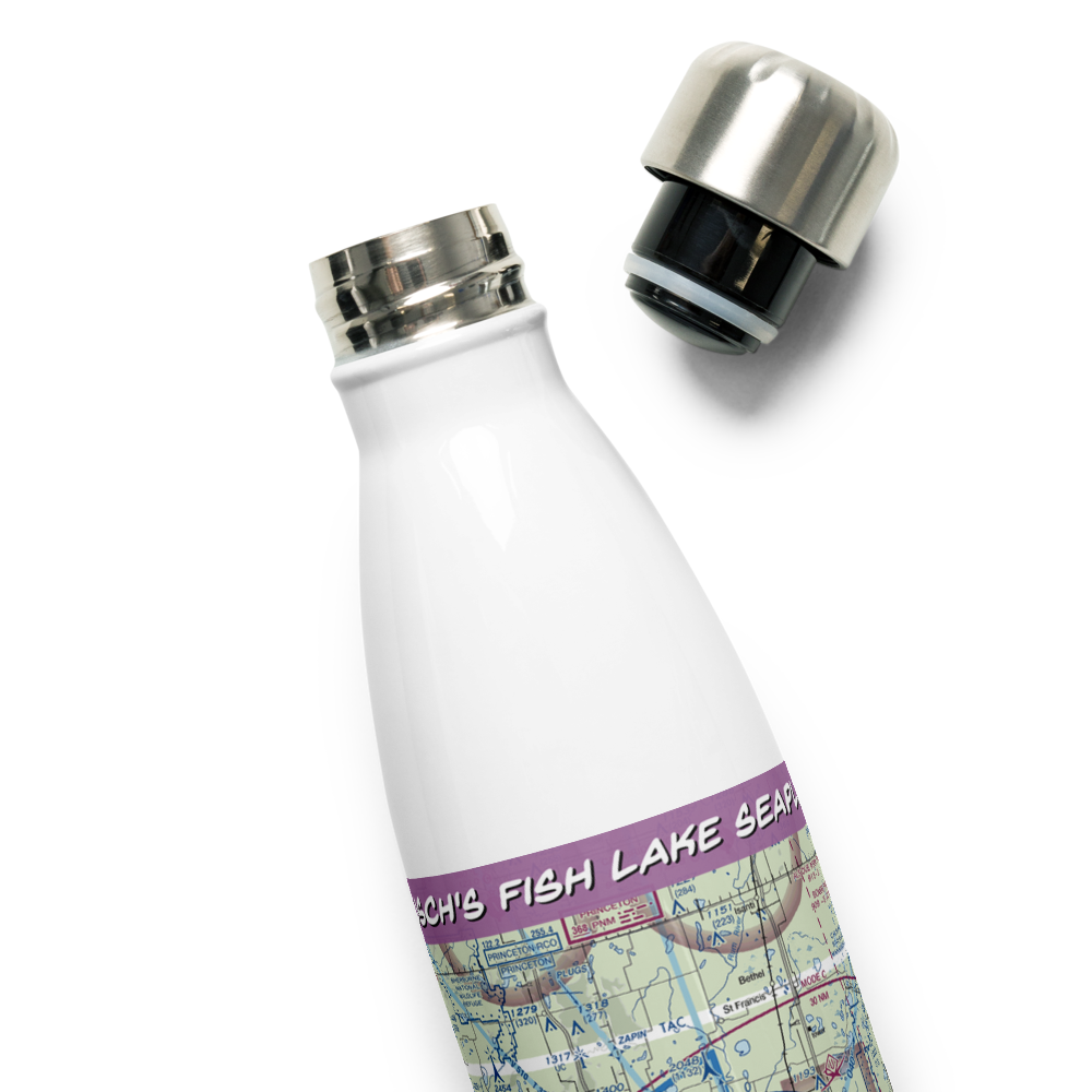 Busch's Fish Lake Seaplane Base (MN30) VFR Sectional Water Bottle 