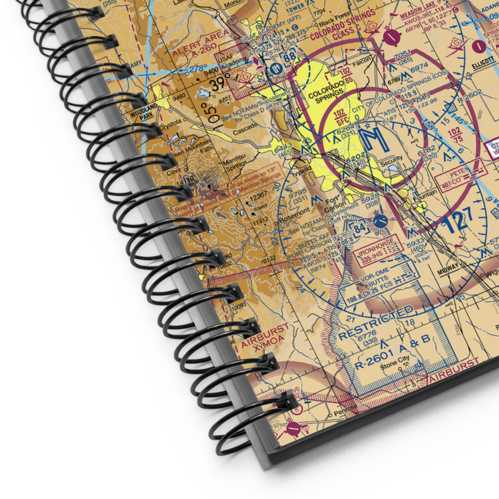 Mountain View Ranch Airport (52CO) VFR Sectional Notebook 