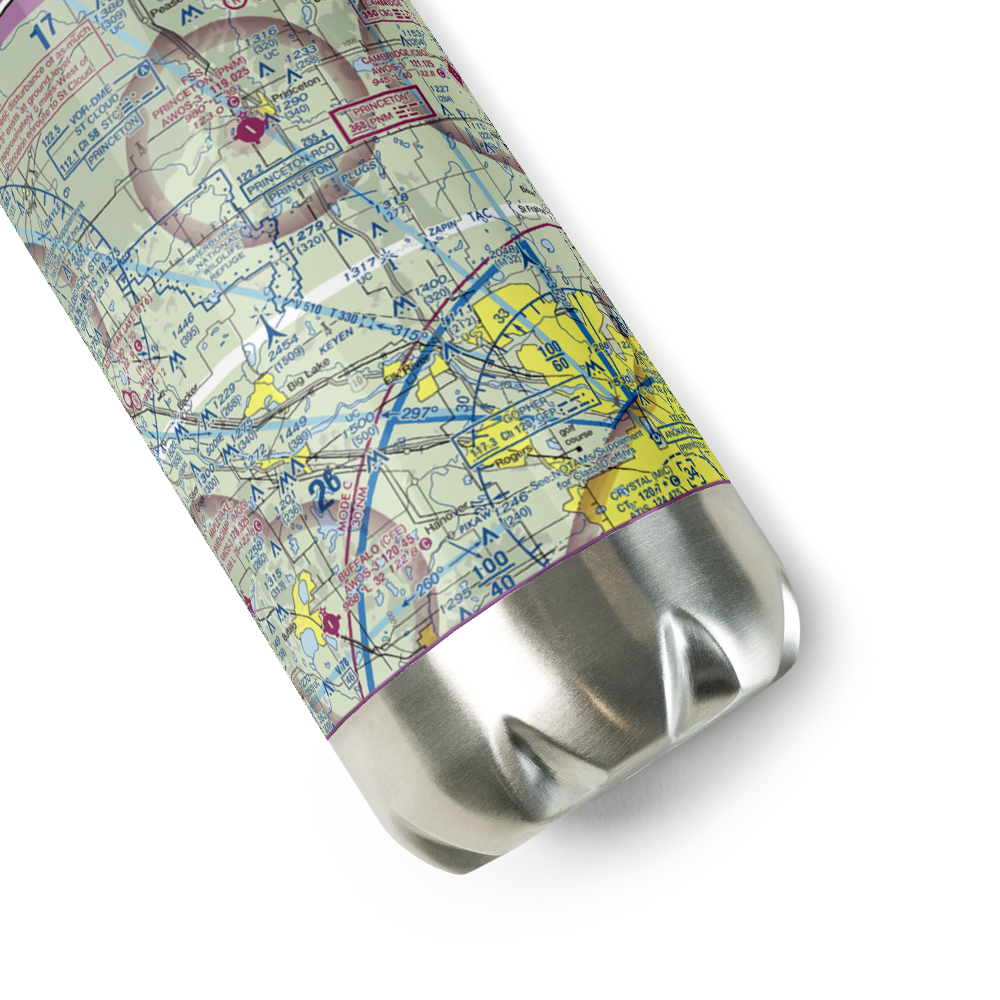 Meadowvale Airport (MN40) VFR Sectional Water Bottle 