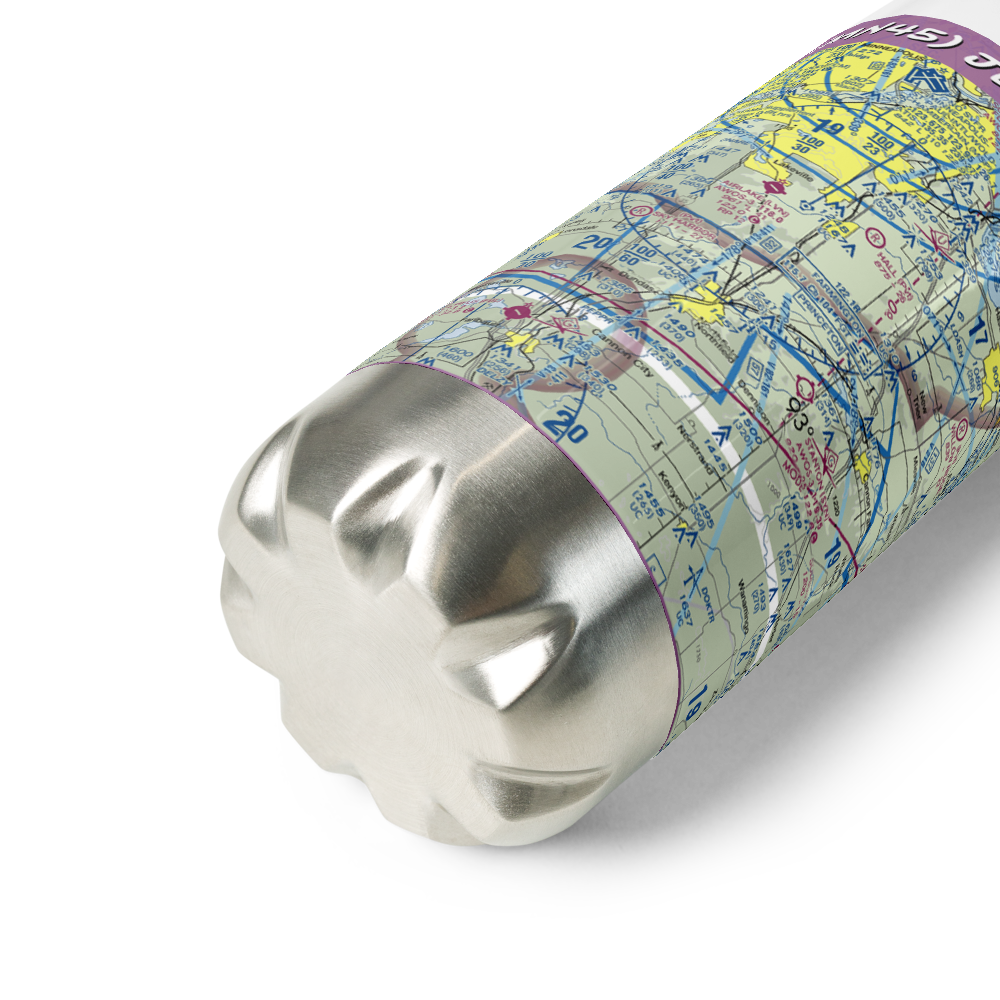 Jennrich Field (MN45) VFR Sectional Water Bottle 