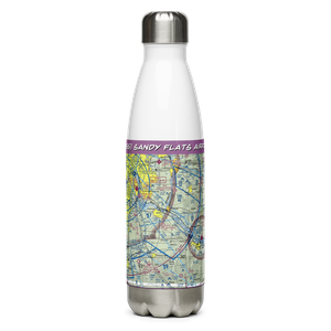 Sandy Flats Airport (MN55) VFR Sectional Water Bottle