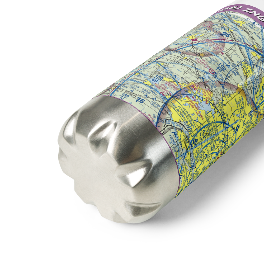 Ingleside Airport (MN66) VFR Sectional Water Bottle 