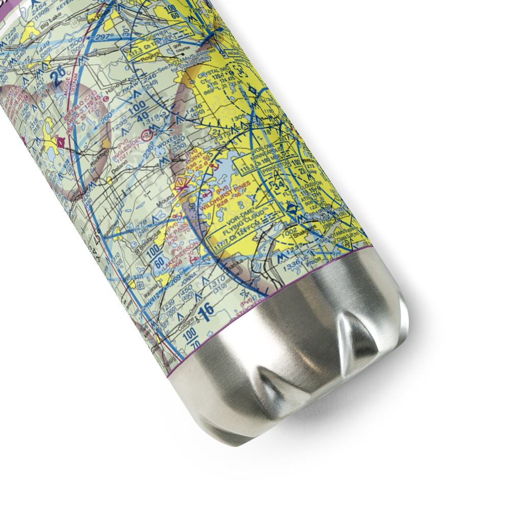 Ingleside Airport (MN66) VFR Sectional Water Bottle 