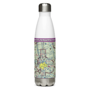 Jerger's Field (MN77) VFR Sectional Water Bottle