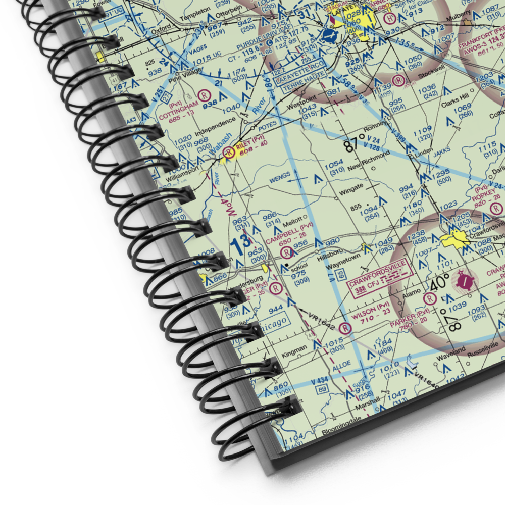 Dahnke Airport (51IN) VFR Sectional Notebook 