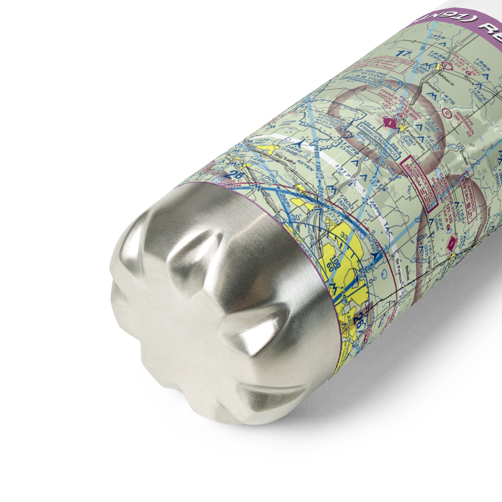 Reynolds Field (MN91) VFR Sectional Water Bottle 