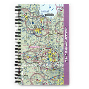 Cagney Airport (51G) VFR Sectional Notebook