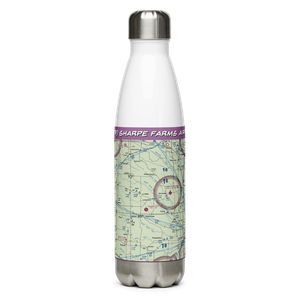 Sharpe Farms Airport (MO09) VFR Sectional Water Bottle
