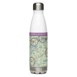 Barron Aviation Airport (MO11) VFR Sectional Water Bottle