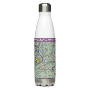 Flying Bar H Ranch Airport (MO2) VFR Sectional Water Bottle