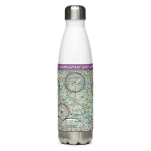 Lonesome Sky Airport (MO24) VFR Sectional Water Bottle