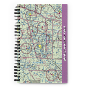Mallory Field (50GA) VFR Sectional Notebook