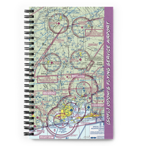 Odom's Flying Service Airport (50FL) VFR Sectional Notebook