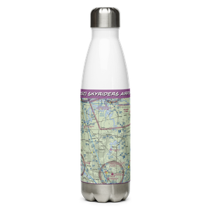 Skyriders Airport (MO52) VFR Sectional Water Bottle