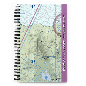 Upper Hannum Creek Airport (4Z2) VFR Sectional Notebook