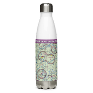 Henderson Mounds E B G Airport (MO57) VFR Sectional Water Bottle
