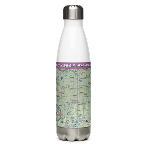 Hibbs Farm Airport (MO62) VFR Sectional Water Bottle