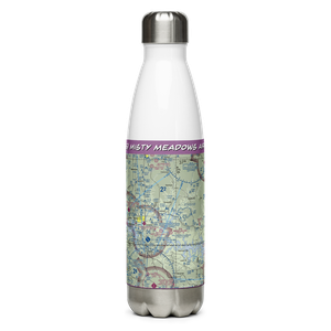 Misty Meadows Airport (MO65) VFR Sectional Water Bottle