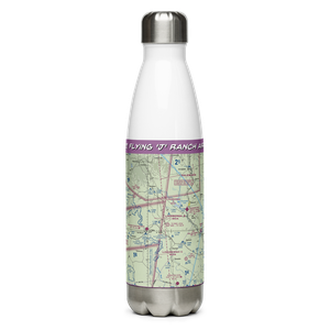 Flying 'J' Ranch Airport (MO72) VFR Sectional Water Bottle