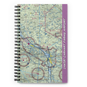 Carhart Farms Airport (4WI8) VFR Sectional Notebook