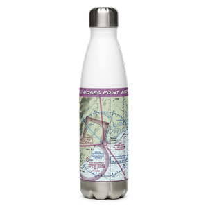 Moses Point Airport (MOS) VFR Sectional Water Bottle