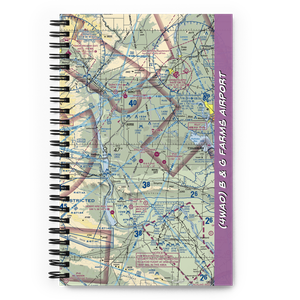 B & G Farms Airport (4WA0) VFR Sectional Notebook
