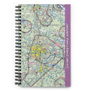 Christian's Airport (4VA8) VFR Sectional Notebook