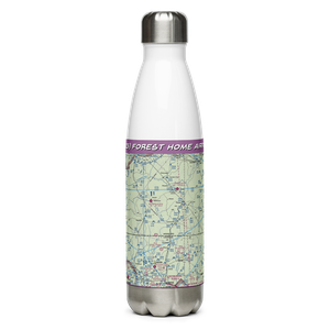 Forest Home Airport (MS23) VFR Sectional Water Bottle