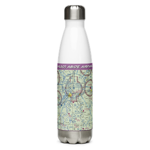 Abide Airpark (MS30) VFR Sectional Water Bottle