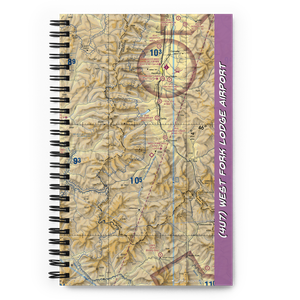 West Fork Lodge Airport (4U7) VFR Sectional Notebook