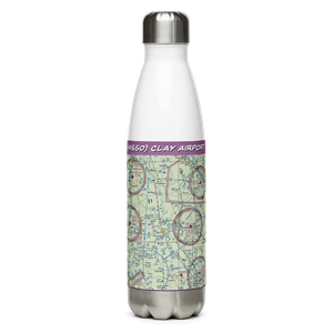 Clay Airport (MS50) VFR Sectional Water Bottle