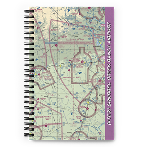 Squirrel Creek Ranch Airport (4TE9) VFR Sectional Notebook