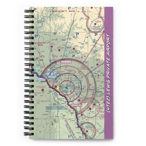 Lewis Private Airport (4TE2) VFR Sectional Notebook