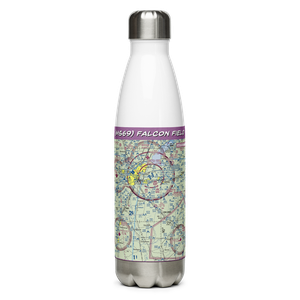 Falcon Field (MS69) VFR Sectional Water Bottle