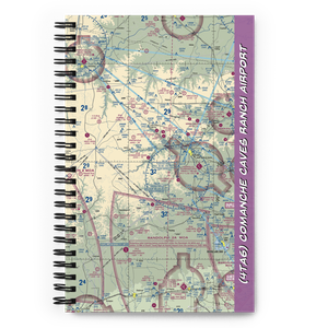 Comanche Caves Ranch Airport (4TA6) VFR Sectional Notebook