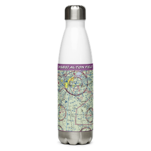 Alton Field (MS83) VFR Sectional Water Bottle