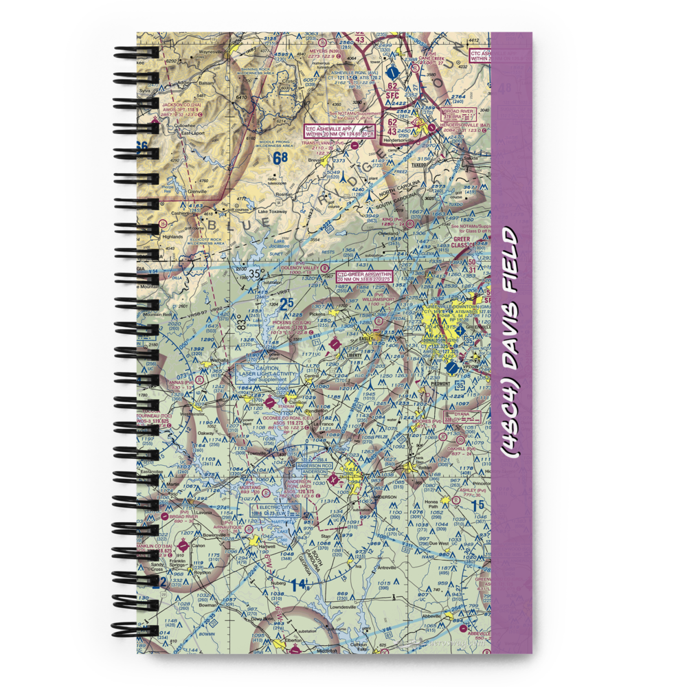 Davis Field (4SC4) VFR Sectional Notebook 