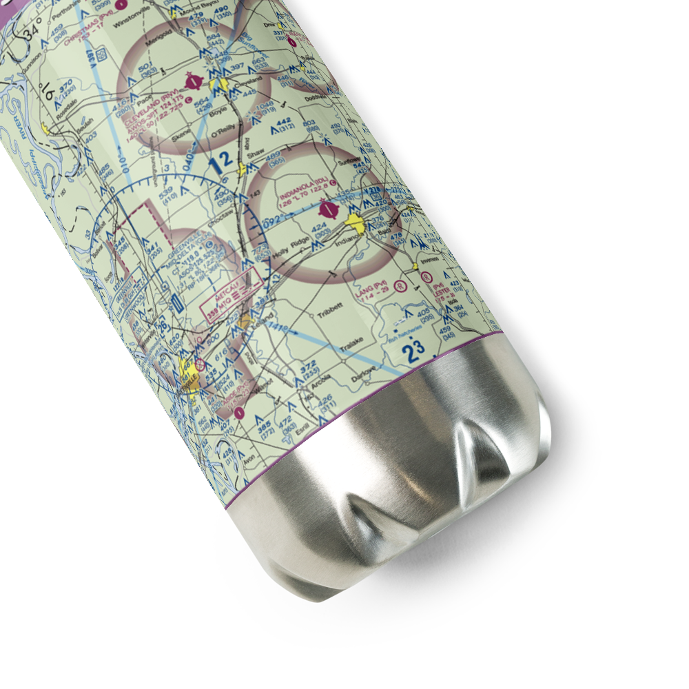 Skelton Airport (MS85) VFR Sectional Water Bottle 