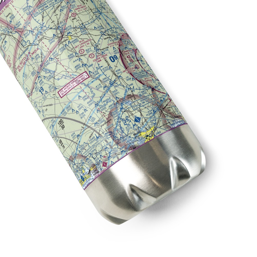 Farmco Field (MS98) VFR Sectional Water Bottle 