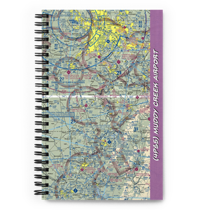 Muddy Creek Airport (4PS5) VFR Sectional Notebook