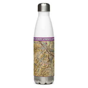 Jerry Creek Airport (MT14) VFR Sectional Water Bottle