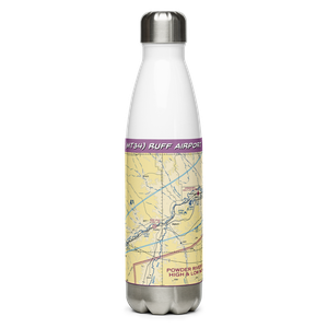 Ruff Airport (MT34) VFR Sectional Water Bottle
