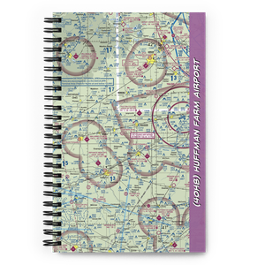 Huffman Farm Airport (4OH8) VFR Sectional Notebook