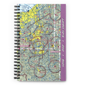 Wingfoot Lake Airship Operations Balloonport (4OH6) VFR Sectional Notebook