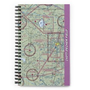 Decker Field (4O7) VFR Sectional Notebook