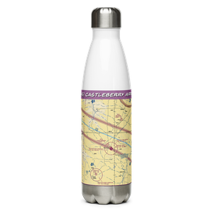 Castleberry Airport (MT45) VFR Sectional Water Bottle