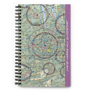 Harris Hill Gliderport (4NY8) VFR Sectional Notebook