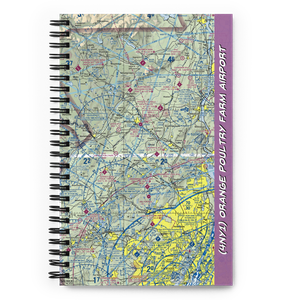 Orange Poultry Farm Airport (4NY1) VFR Sectional Notebook
