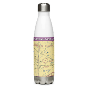 Lanning Ranch Airport (MT50) VFR Sectional Water Bottle